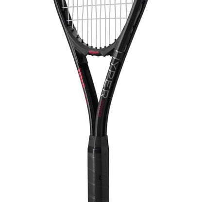 Wilson Hyper Power Tennis Racquet (4 3/8" Grip) Doubles Bundle with an Advantage 2.5 Bag or Backpack