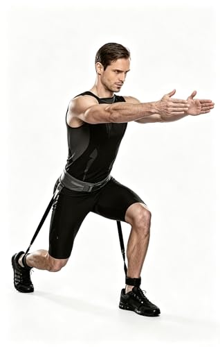 MICHEALWU Vertical Jump Trainer Leg Strength Basketball Volleyball Football Tennis Leg Agility Training