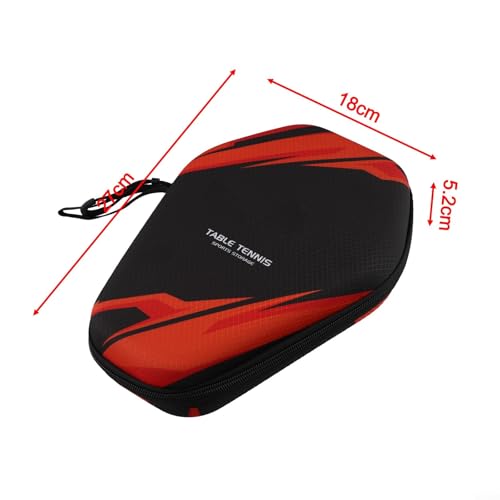 EVA Hard Shell Table Tennis Racket Bag, Dust-proof Pingpong Paddle Protective Case Storage Bag, Portable - color: PB005-A model