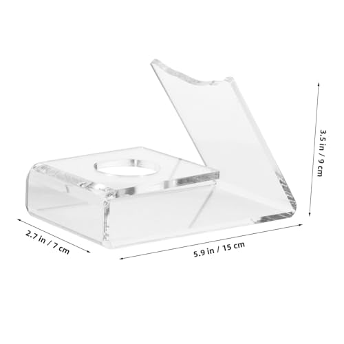 VICASKY 4pcs Clear Acrylic Paddle Display Stands - Adjustable Ping Pong Racket Holder for Showcasing Table Tennis, Sports Memorabilia & Collectibles, Home Office Trophy Case Decoration
