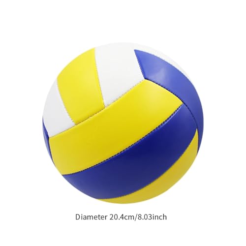 Menolana Volleyball Size 5 Official Ball Practice Soft Lightweight Beach Volleyball Volley Ball for Beginners Teens Girls Boys Adults