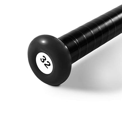 Baseball Bat Steel with Carrying Bag - color: Black