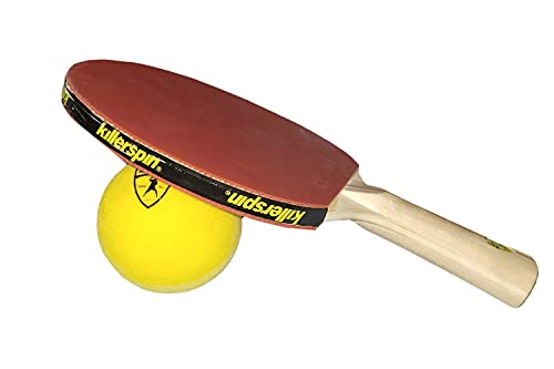 Killerspin NoNoise Quiet Ping Pong Balls 3-Pack Yellow