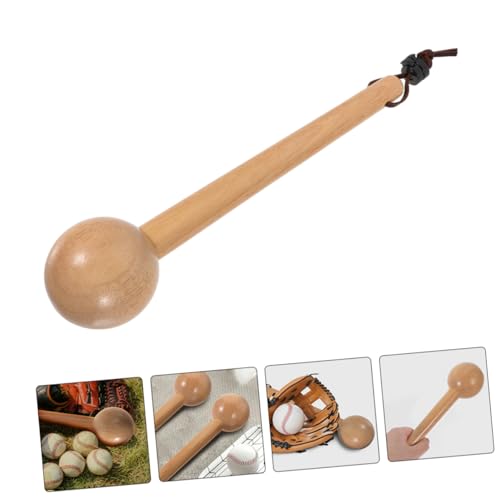 POPETPOP 2Pcs Wooden Glove Mallet for Baseball and Softball Premium Glove Shaping Tool for Breaking and Softening Smooth Finish for Optimal Comfort