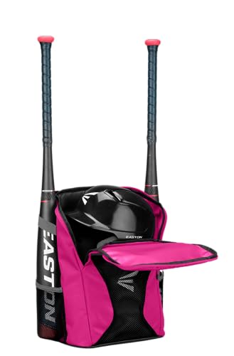 Easton | FUTURE LEGEND Backpack Equipment Bag | Baseball/Softball | T-Ball/Rec/Travel | Multiple Styles - color: Pink
