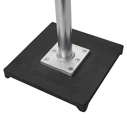 CHAMPRO Little Brute Adjustable Height Batting Tee for Youth Baseball Training and Performance Improvement, Silver