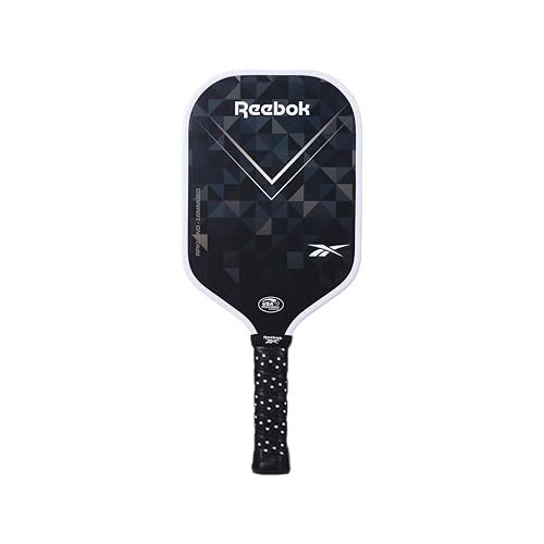 Reebok Pickleball Paddle – Lightweight & Durable Design for All Skill Levels – Engineered for Power, Control & Precision - size: Black