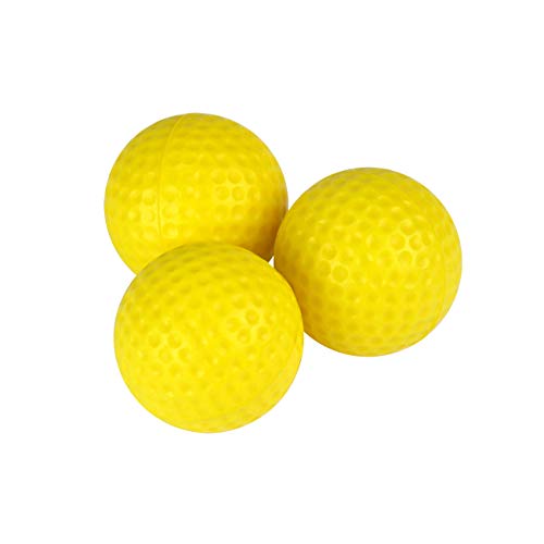 Player Supreme Yellow Foam Practice Golf Balls Available in 12 or 24 Count (Each Sold Separately)