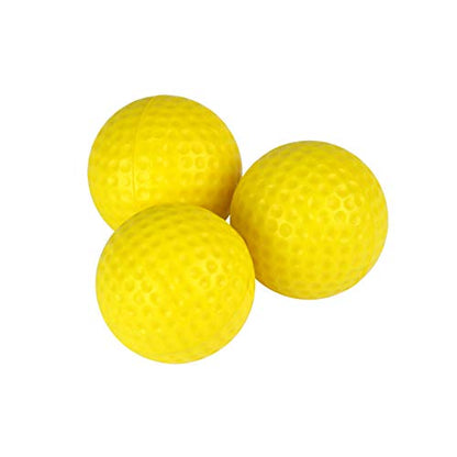 Player Supreme Yellow Foam Practice Golf Balls Available in 12 or 24 Count (Each Sold Separately)