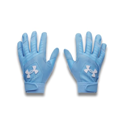 Under Armour Boys Youth Clean Up Baseball Gloves - color: (465) Horizon Blue / Horizon Blue / White, size: Medium