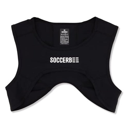 SOCCERBEE X-Vest - Chest-Open GPS Tracker Vest for Outdoor Team Sports Athletes-Soccer, Football, Rugby, and Lacrosse - size: XX-Small