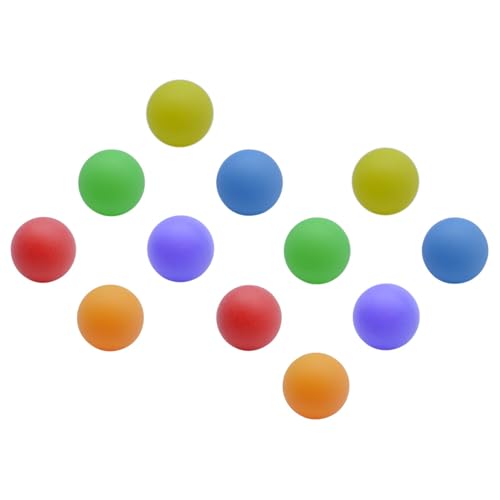 30 PCS Table Tennis Balls Colorful Plastic Ping Pong Balls for DIY Game Projects and Holiday Party Decorations