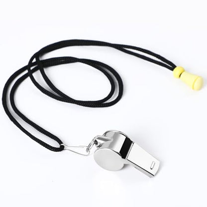 SANNIX 28 Pack Whistle, Coach Whistle with Lanyard Sports Whistles Loud Crisp Sound Whistle for Coaches Referees Training Gyms Emergency - color: Silver