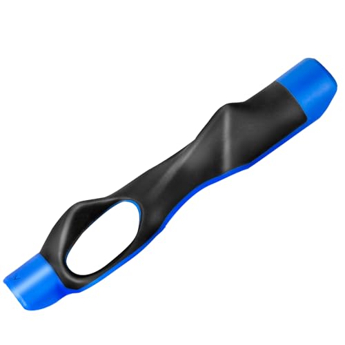 Golf Grip Trainer Golf Practice Tool, Easy To Carry to the Practice Area, Golf Swing Trainer Ensure the Right Grip Every Time, Golf Grip Training Aid, Golf Accessories Improve Your Swing Rhythm - color: Blue