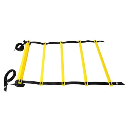 Agility Ladder, Agility Training Equipment, Soccer Training Equipment, Footwork Exercise Ladder Improving Coordination Obstacle Speed Fitness Training Ladder