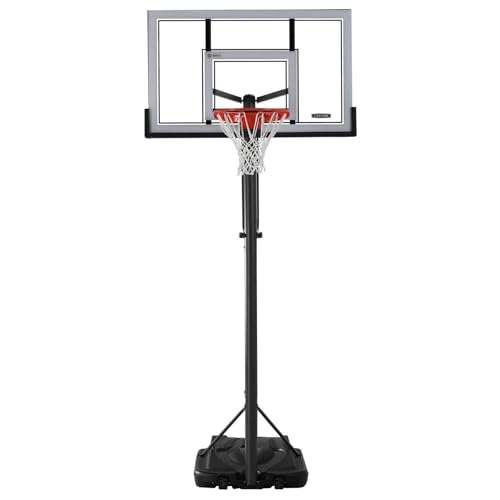 New Adjustable Lifetime Portable Basketball Hoop 71522 54-inch Acrylic Backboard