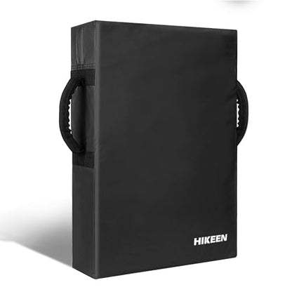 Hikeen Football Blocking Pad Training Equipment Denser Softer Foam Kick Pads for Football, Basketball, Hockey, Lacrosse Tackle Dummy - 24"x16" Kick Shield Pad with Handles (1PCS) - style: 1PCS 24"x16" Blocking Pad