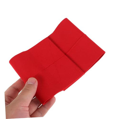Baseball Glove Strap Holder Elastic Design for Secure Fit Softball Glove Wrap Ventilated Mitt Shaper for - color: Red