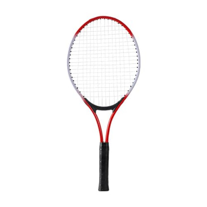 Only Tennis Racket, Tennis Equipment, Non-Slip Grip, High Strength Nylon Strings, Professional for Park, Backyard and Outdoor Games, Kids Red