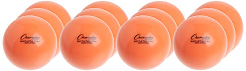 Champion Sports Field Hockey Practice Balls - 12 Pack in Multiple Colors - color: Orange
