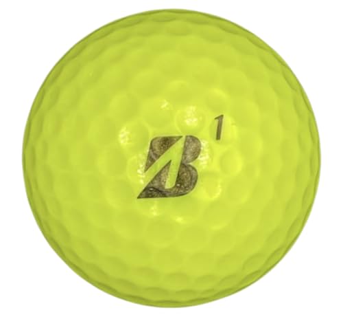 for Bridgestone Mix Golf Balls, Recycled AAA Quality Mix, Value Condition - color: Yellow, size: 12 Balls