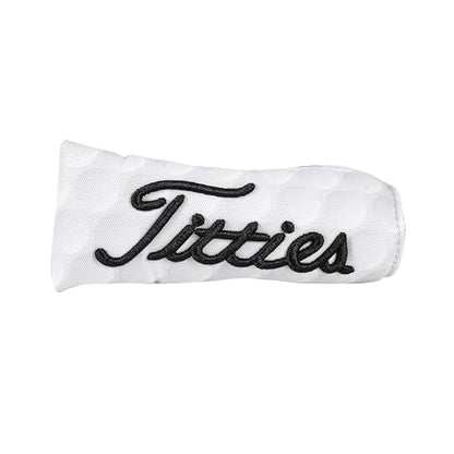 Funny Golf Head Covers - Barrel Style Driver Headcover, Fairway Wood 3 Wood and Hybrid, Putter Covers for Blade and Mallet with 3D Raised Embroidery - Unique Golf Gift & Accessories - size: BLADE