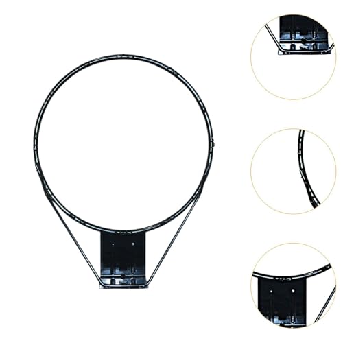 Basketball Hoop Repair Kit Wall Mounted Heavy Duty Replacement for Outdoor Use, Black
