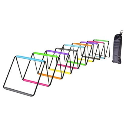Yiju Agility Ladder Jumping Obstacles, Foldable for Kids Adults Soccer Speed Ladder Agility Training Equipment for Foot Exercise