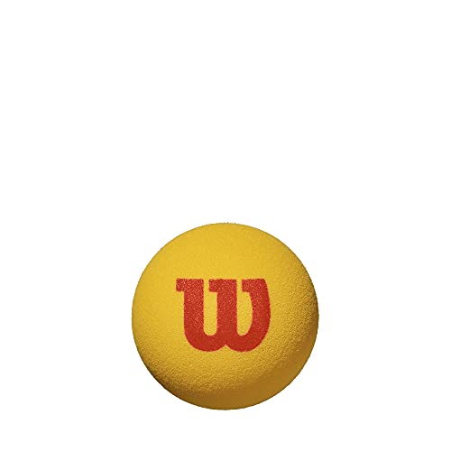 Wilson Starter Foam Tennis Balls, Yellow/Red