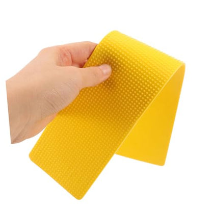 ibasenice 6pcs Tennis Court Markers Rectangular Training Signs for Soccer Basketball Tennis Brightly Training Equipment for