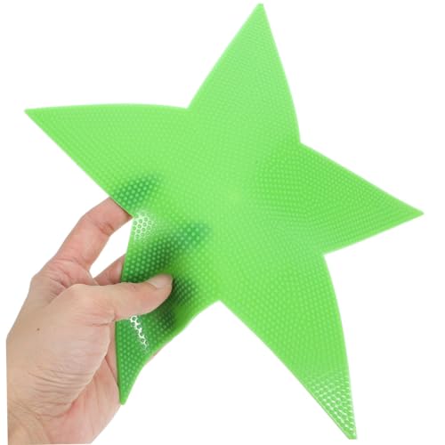 BESPORTBLE 3pcs Non- Carpet Markers Floor Markers for Basketball Classroom and Sports Training Shape Design Fluorescent