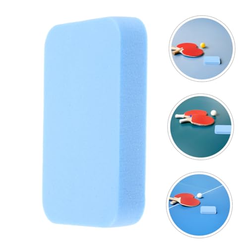 ibasenice 2pcs Table Tennis Racket Cleaning Sponge Professional Racket Eraser Cleaner Sponge for Pingpong Paddle Maintenance