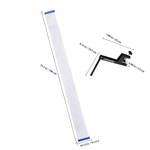 Table Tennis Net Set Portable and Retractable Design for Indoor and Outdoor Use Quick Installation Reliable Ball Containment for Pong Enthusiasts