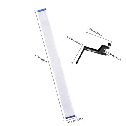 Table Tennis Net Set Portable and Retractable Design for Indoor and Outdoor Use Quick Installation Reliable Ball Containment for Pong Enthusiasts