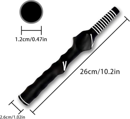 1Pcs Right Hand Golf Grip Trainer for Improving Hand Positioning | Lightweight Golf Swing Trainer RH | Molded Anti-Slip Wrist Trainer Golf Swing Grip | Black (Left Hand)/(Right Hand) (Right Hand)