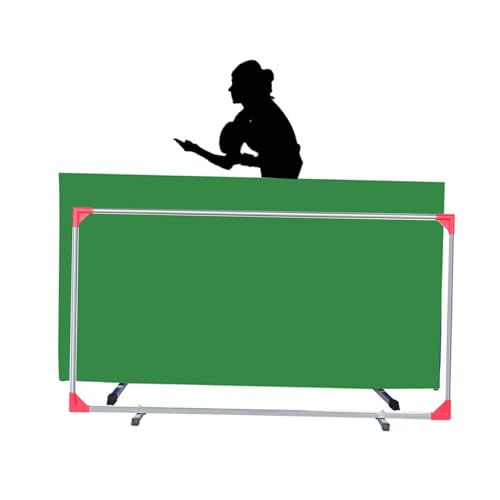 Table Tennis Fences,Pickleball Court Divider,Sport Partition Screen,Galvanized Easier Ball Pickup,for Schools Stadiums(Green,140x75cm-4pieces)