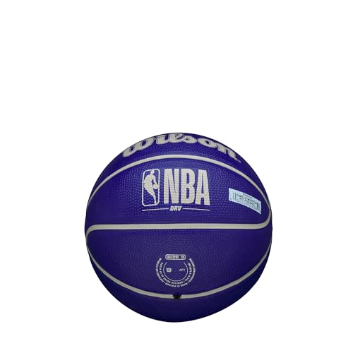 WILSON NBA DRV Outdoor Mini Basketball - Indigo/Beige, Size 3-22" - color: Indigo/Beige, size: Size 3 - 22", style: DRV