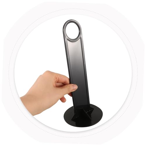 MAGICLULU 8pcs Plastic Racks Storage Practice Saucer Coaching Bottom Pro Equipment for Sturdy Agility Sports Marker Carriers Basketball Disc Handheld Cones Holders Carrying Soccer Training