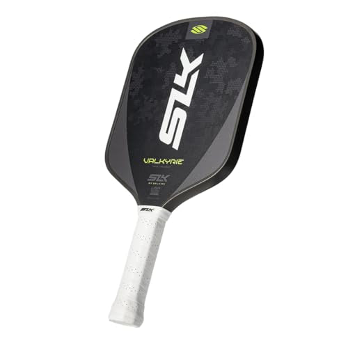 Selkirk Sport SLK Valkyrie Pickleball Paddle | Beginner Pickleball Paddles with X5 16mm Polymer Core & Fiberflex Fiberglass Face | Large Sweet Spot for Power & Control | All-Court Performance - color: Stealth