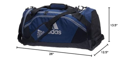adidas Team Issue Duffel Bag – Durable for Sports & Travel - color: Team Navy Blue