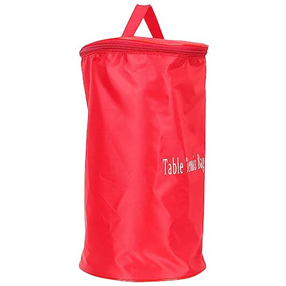 Abaodam Portable Pingpong Ball Holder Bag Zipper Sports Ball Organizer for Table Tennis Lightweight and Convenient Carrying for Training and Games