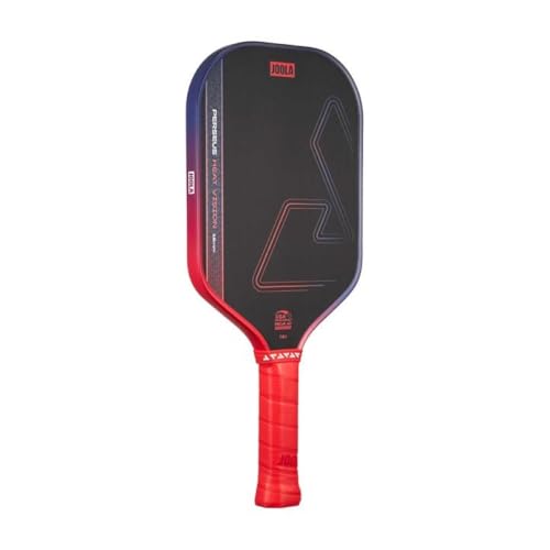 JOOLA Perseus Heat Vision 16mm Pickleball Paddle - Textured Carbon Fiber Surface for Spin - SK Film for Reduced Vibration - USAP Approved - NFC Chip Enabled - color: Ignite Blaze Red, size: Perseus - 16mm