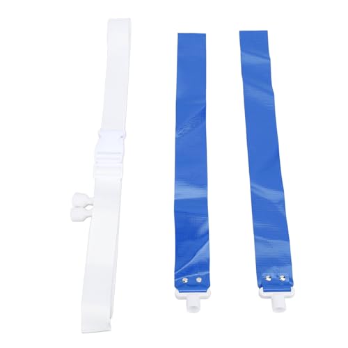 Flag Football Belts, 2 Flags per Belt with Adjustable Buckle Design for Kids Adults, Football Training Accessories for Outdoor Sports Games (Blue)