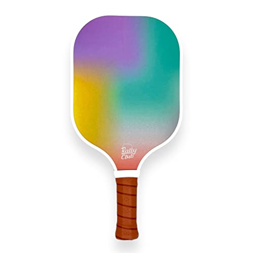 Rally Club Pickleball Paddles for Men Women | Carbon Fiber Polymer Honeycomb Composite Core | Lightweight Durable | Uniquely Designed Stylish for Singles Doubles - color: Cosmic