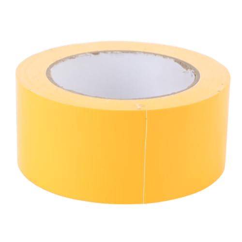 Sports Court Tape, Court Marking Tape with Powerful Adhesion, 20 Meter Outdoor Temporary Court Line Tape for Ball Games Venues, Weather Fiber Cloth - color: Yellow