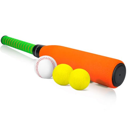 CeleMoon 22 Inch Soft Foam Kids Baseball Bat Set with Balls | Gift Toys for Children Toddlers Boys Girls Age 3-5-8 Outdoor Indoor Sport T Ball Game Playing