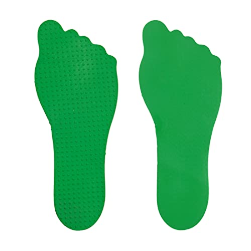 GSi Spot Markers – Non-Slip Non-Toxic Poly Spots – Floor Markers for PE, Sports & Classroom Activities - size: 2.⁠ ⁠Feet