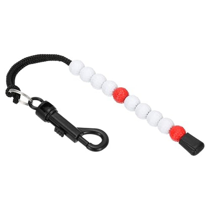 PATIKIL Golf Bead Score Counter, Golf Stroke Counter Beads with Clips Golf Accessories for Golfer Strokes Count
