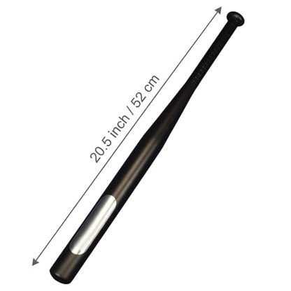 Metal Baseball Bat 21 Inch Aluminum Bat Lightweight Metal Construction with Non-Slip Grip for Practice & Training
