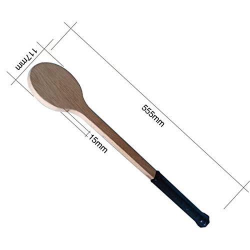 Almencla Wooden Tennis Spoon Sweet Trainer Tennis Racket Practice Batting Accurately Tennis Pointer Improve Responsiveness for Outdoor Indoor-Good Control